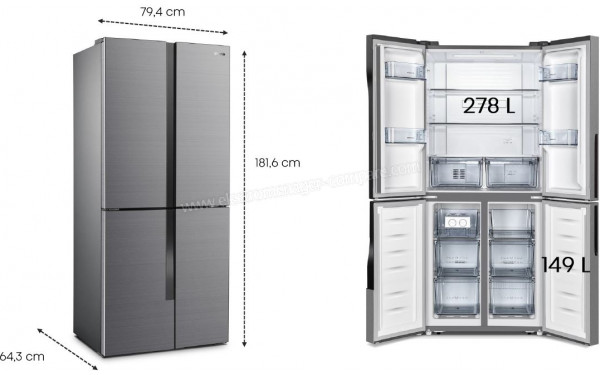 GORENJE NRM8182MX Fiche Technique Prix Et Avis