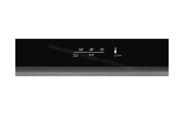 AEG A72220GSW0 - Vue des commandes