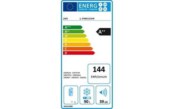 AEG ATB81121AW - &Eacute;tiquette &eacute;nergie
