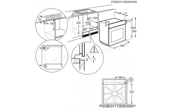 AEG BPB331021W 2018 - Sch&eacute;ma technique
