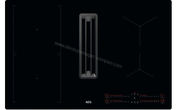AEG CCE84543CB - Vue du dessus