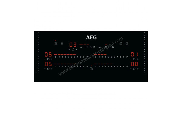 AEG CDE84751CB - Panneau de commandes