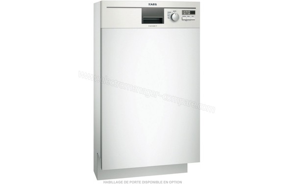 AEG F55402IM0P - Vue 3/4 gauche