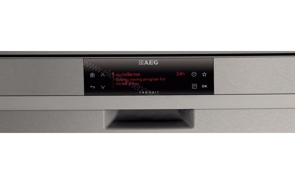 AEG F99709M0P - Panneau de commandes