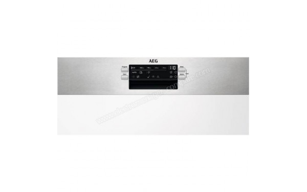 AEG FES5396XZM - Panneau de commandes