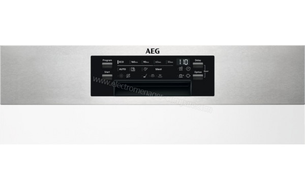 AEG FES7674APM - Panneau de commandes