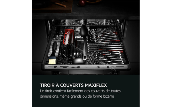 AEG FFB74717PM - Vue du tiroir sup&eacute;rieur