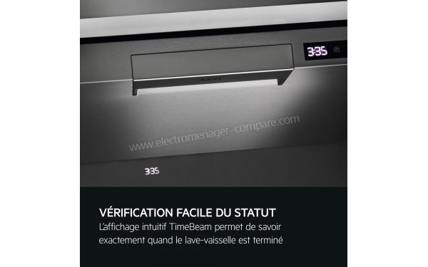 AEG FSK77708P - Affichage intuitif TimeBeam
