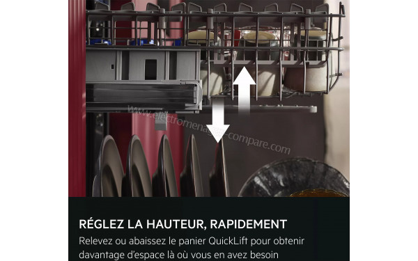 AEG GI8210X2TN - Panier ajustable QuickLift