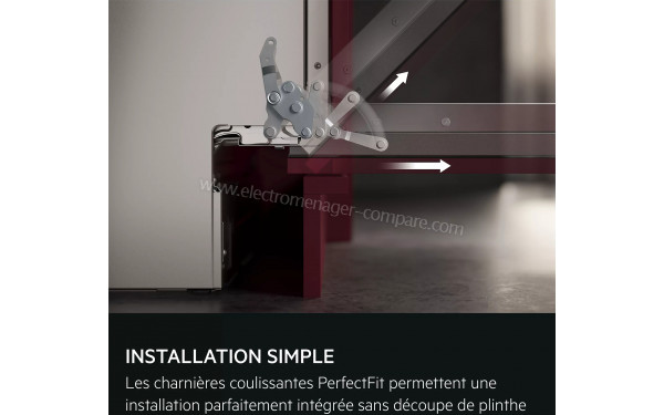 AEG GI8210X2TN - Charni&egrave;res coulissantes PerfectFit