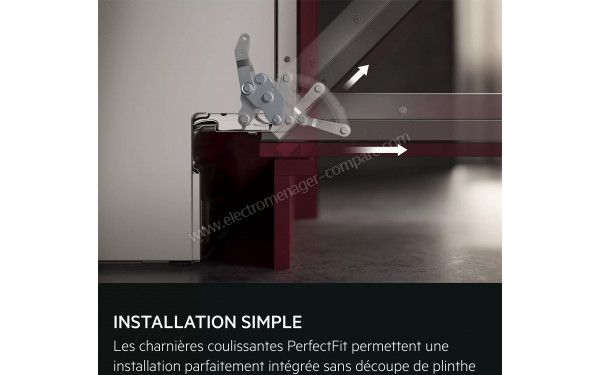AEG GT7200A2SNM - Charni&egrave;res coulissantes PerfectFit