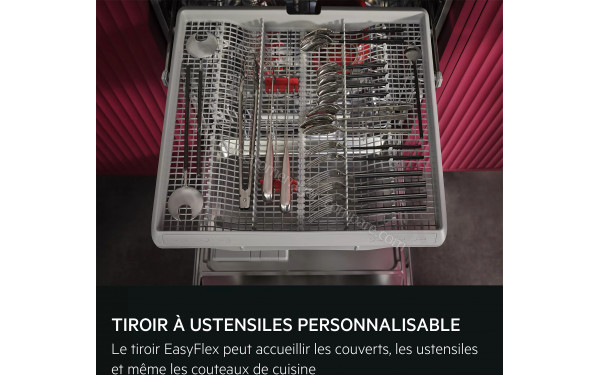 AEG GT7200A2SNM - Vue du tiroir sup&eacute;rieur