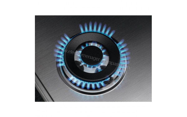 AEG HGB75420SM - Zoom sur les foyers &agrave; gaz