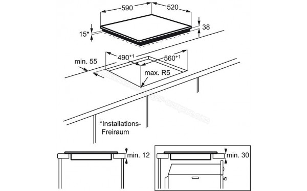 AEG HK623021FB - Sch&eacute;ma technique