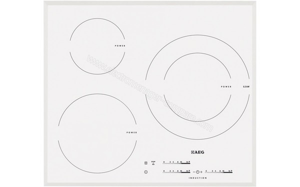 AEG HK653222FW - Vue du dessus
