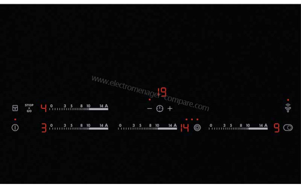 AEG HK854870FB - Panneau de commandes
