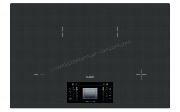 AEG HK894400IG - Vue du dessus (cr&eacute;dit : Boulanger)