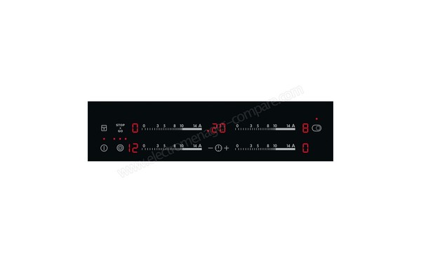 AEG HKA6507RAD - Vue des commandes
