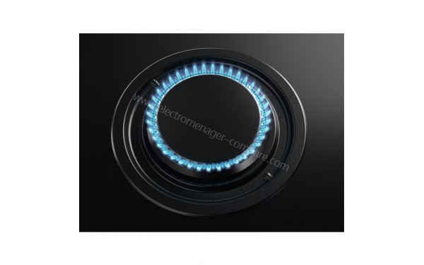 AEG HKB64453NB - Zoom sur le foyer &agrave; gaz