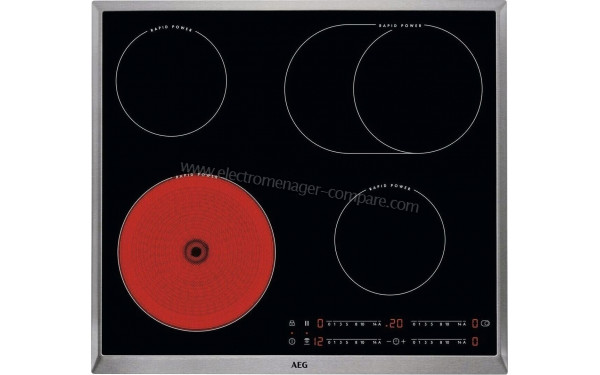 AEG HRB64471XB - Vue du dessus