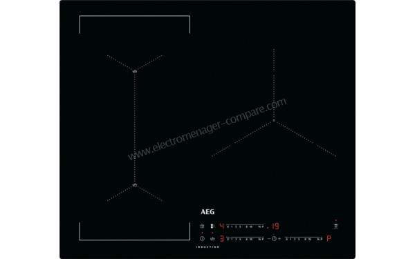AEG IAE63421CB - Vue du dessus