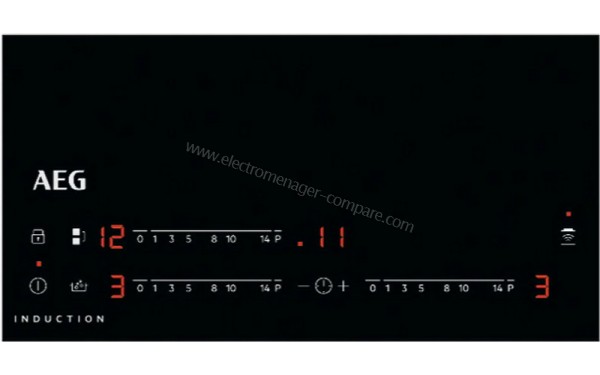 AEG IAE63421FB - Panneau de commandes