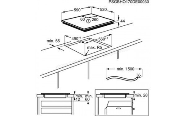 AEG IAE64421FB - Sch&eacute;ma technique