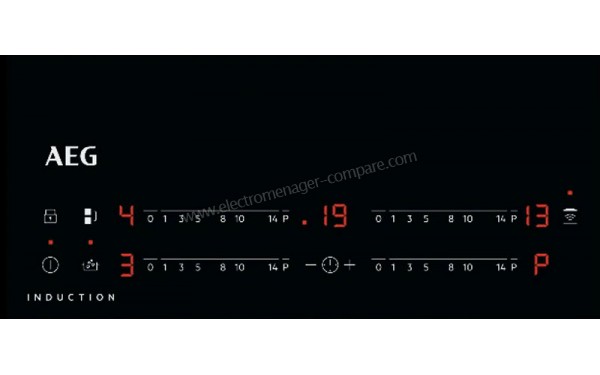 AEG IAE6442SFB - Panneau de commandes