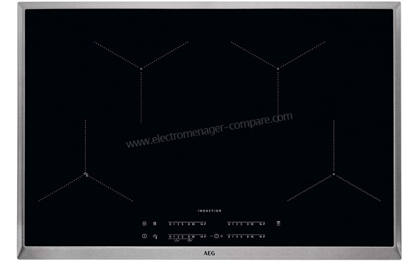 AEG IAE84431XB - Vue du dessus