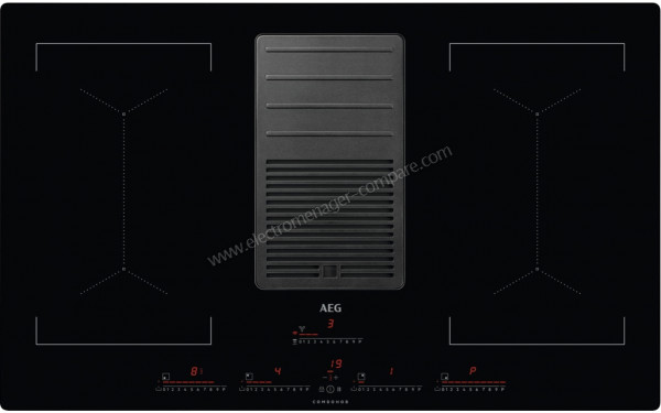 AEG IDK84454IB - Vue du dessus