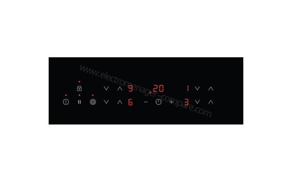 AEG IKB63302FB - Vue des commandes