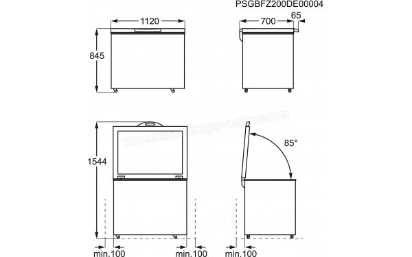 AEG IKB6430AMB - Sch&eacute;ma technique