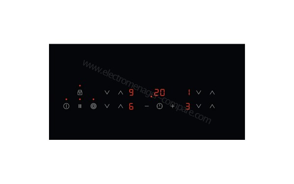 AEG IKB6430AXB - Panneau de commandes