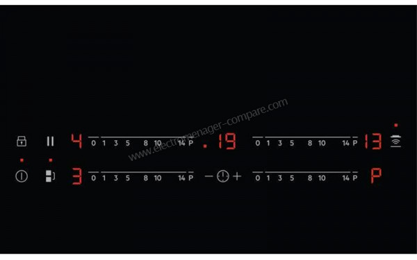 AEG IKB64443XB - Panneau de commandes