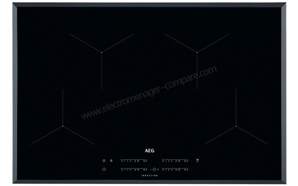 AEG IKB84431FB - Vue du dessus