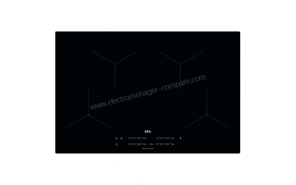 AEG IKB84431IB - Vue du dessus