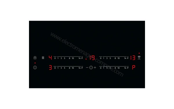 AEG IKB84431XB - Panneau de commandes