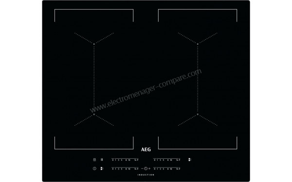 AEG IKE64450IB - Vue du dessus