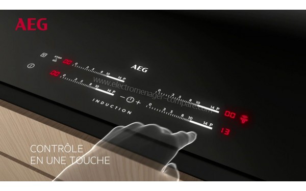 AEG IPE74571FB - Panneau de commandes