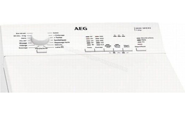 AEG L53260AG - Panneau de commandes