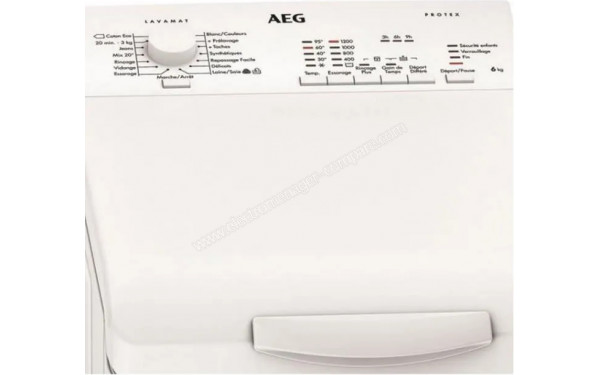 AEG L53260BG - Panneau de commandes