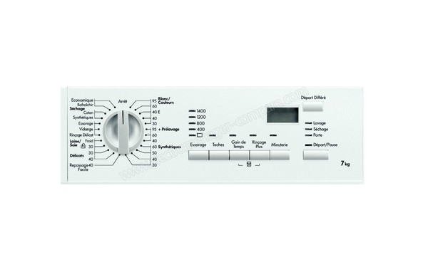 AEG L61470WDBI - Panneau de commandes