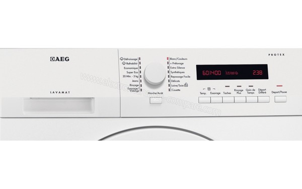 AEG L75481FL - Panneau de commandes