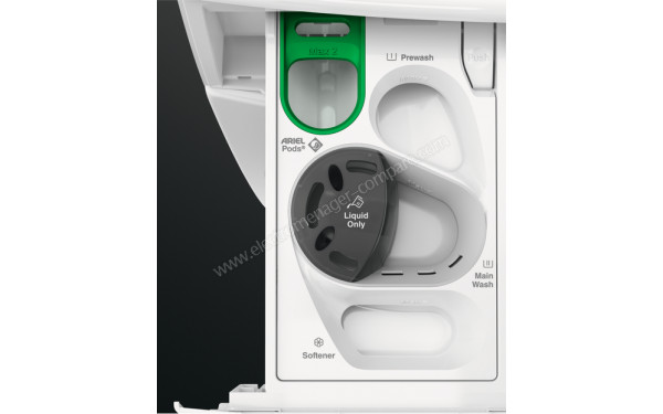 AEG L7FCD164V - Zoom sur le tiroir lessiviel