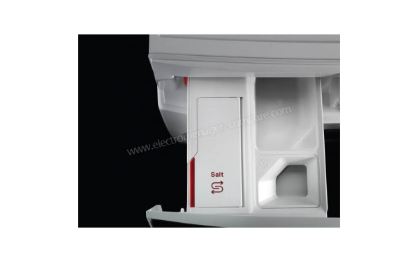 AEG L9FSB945B - Zoom sur le tiroir lessiviel