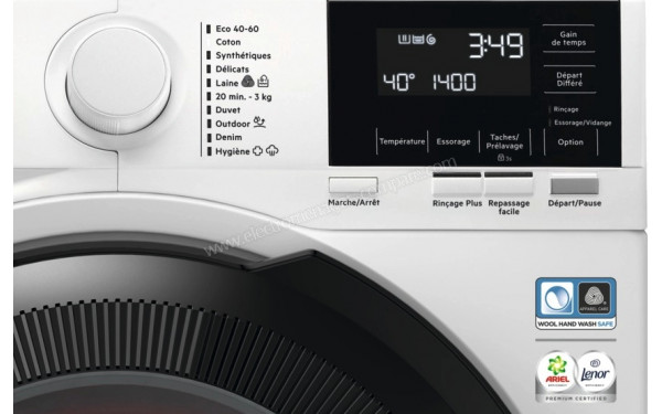 AEG LFR61G814O - Panneau de commandes