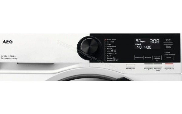 AEG LFR62E114S - Panneau de commandes