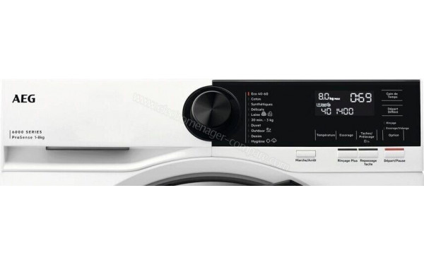 AEG LFR62E814O - Panneau de commandes