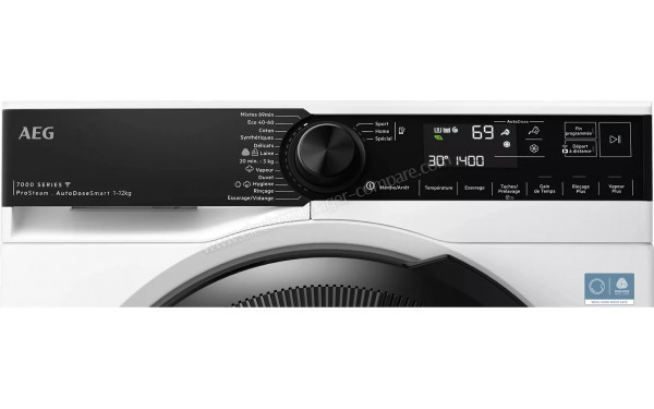 AEG LFR73A124AD - Panneau de commandes