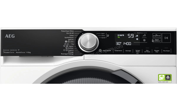 AEG LFR85B114Q - Panneau de commandes